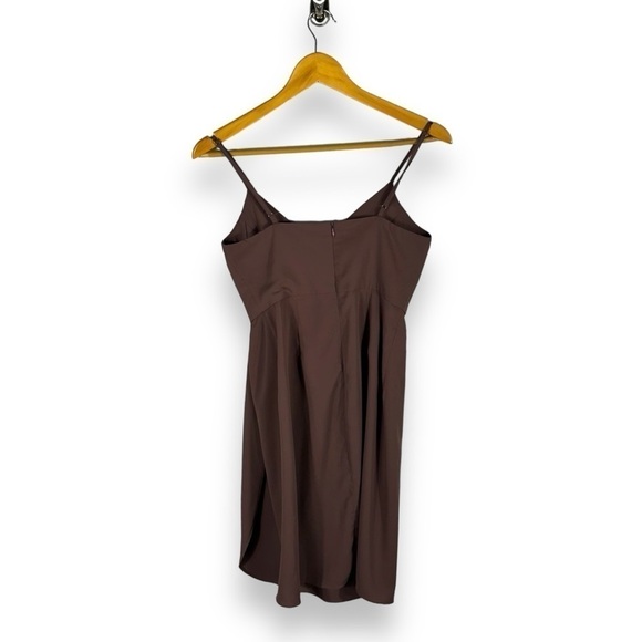 4 for $40 SALE! Lulu's Forever Your Girl Tulip Hem Mini Dress, Mauve Pink, XS - Picture 14 of 14